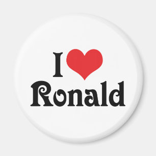 Imã Eu Amo Ronald