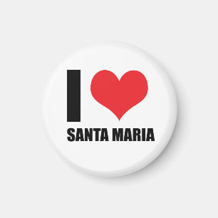 Imã Eu amo Santa Maria