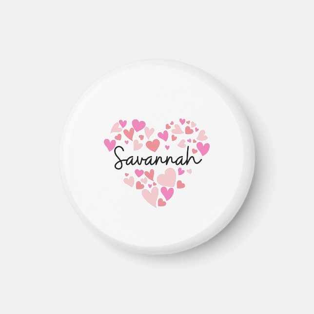 Imã Eu amo Savannah (Frente)