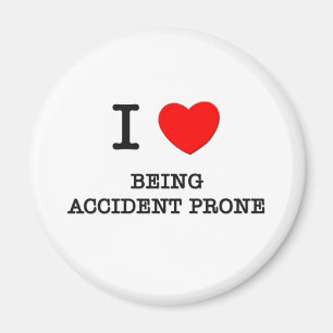 Imã Eu amo ser propenso a los accidentes