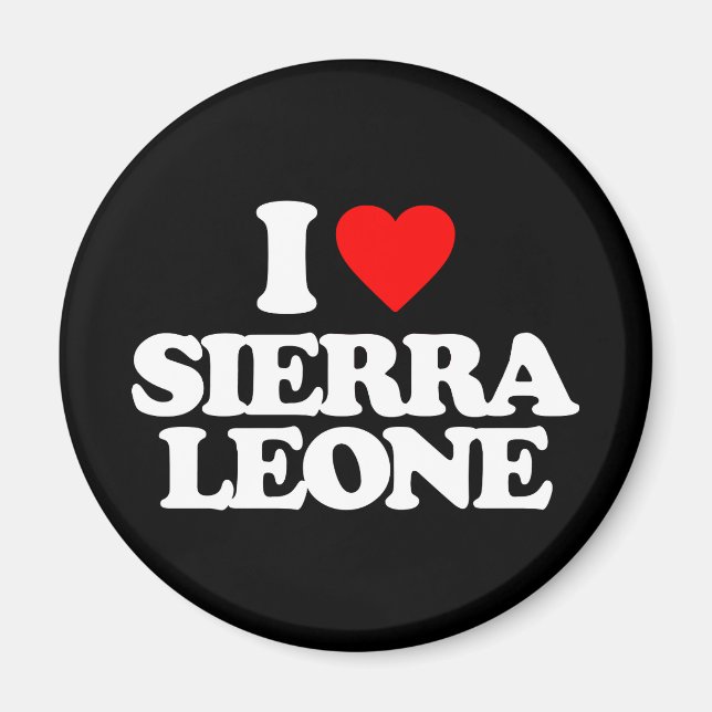 IMÃ EU AMO SIERRA LEONE (Frente)
