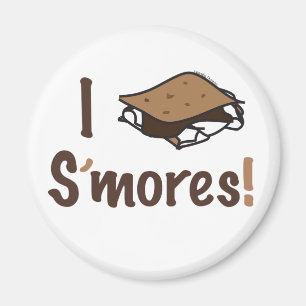 Imã Eu amo S'mores