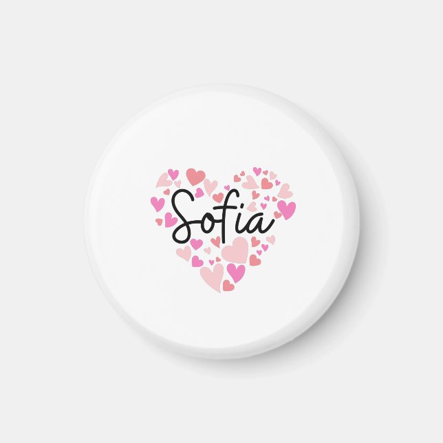 Imã Eu amo Sofia (Frente)
