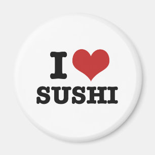 Imã Eu Amo Sushi