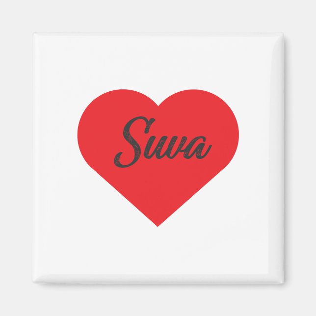Imã Eu Amo Suva - Fiji (Frente)