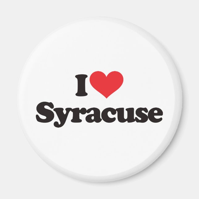 Imã Eu Amo Syracuse (Frente)