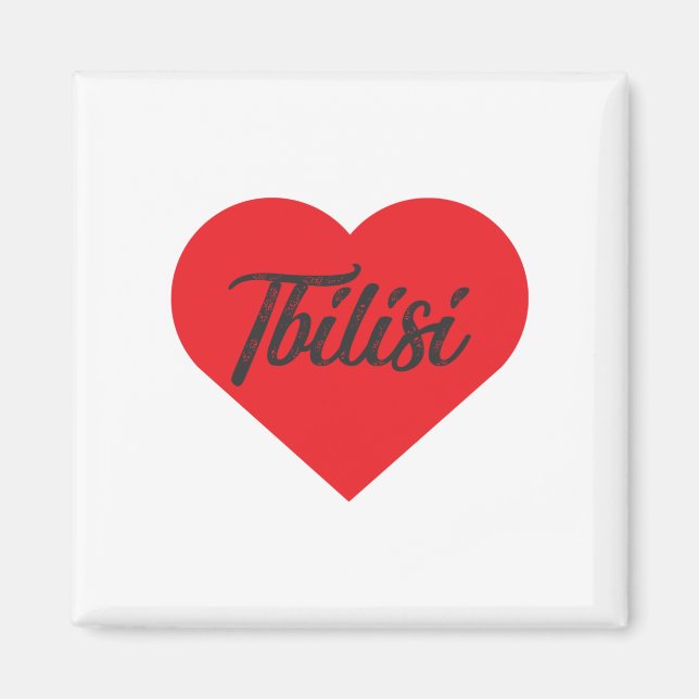 Imã Eu Amo Tbilisi - Geórgia (Frente)