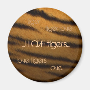 Imã EU AMO tigres