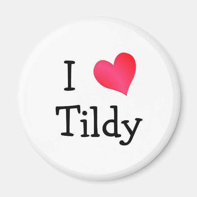 Imã Eu Amo Tildy (Frente)
