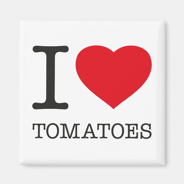 IMÃ EU AMO TOMATES (Frente)