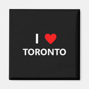 Imã Eu Amo Toronto Canadá Cidade Turística Lembrança