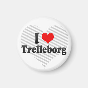 Imã Eu amo Trelleborg, suecia