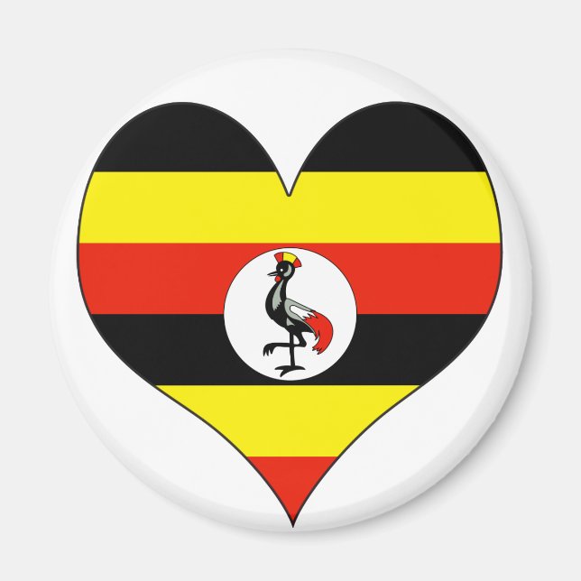 Imã Eu amo Uganda (Frente)
