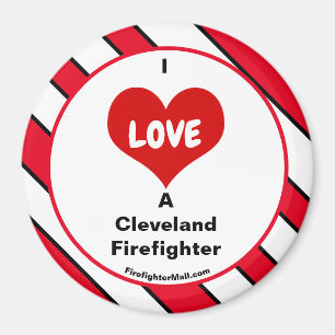 Imã Eu Amo Um Bombeiro Cleveland