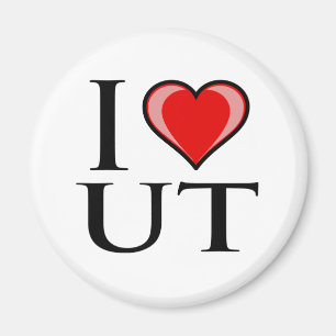 Imã Eu amo UT - Utá