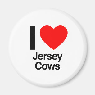 Imã eu amo vacas do jérsei