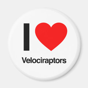 Imã eu amo velociraptors