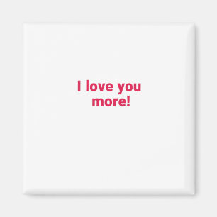 Imã Eu Amo Você Mais Design Atemporal e Sincero 