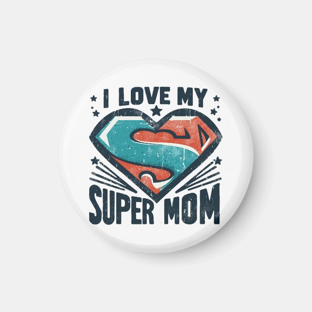 Imã Eu Amo Você Mamãe (Frente)