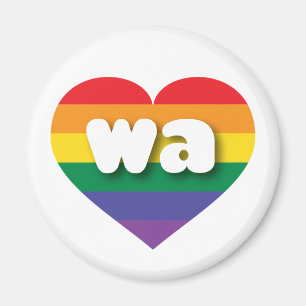 Imã Eu amo Washington Orgulho gay
