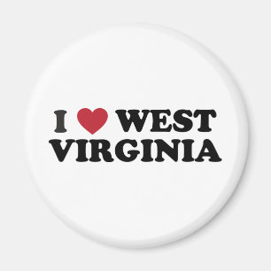 Imã Eu amo West Virginia