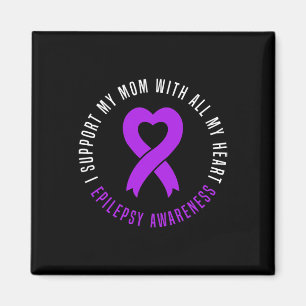 Imã Eu apoio a mamãe com todo meu coração Epilepsy War