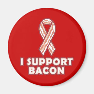 Imã Eu apoio o bacon