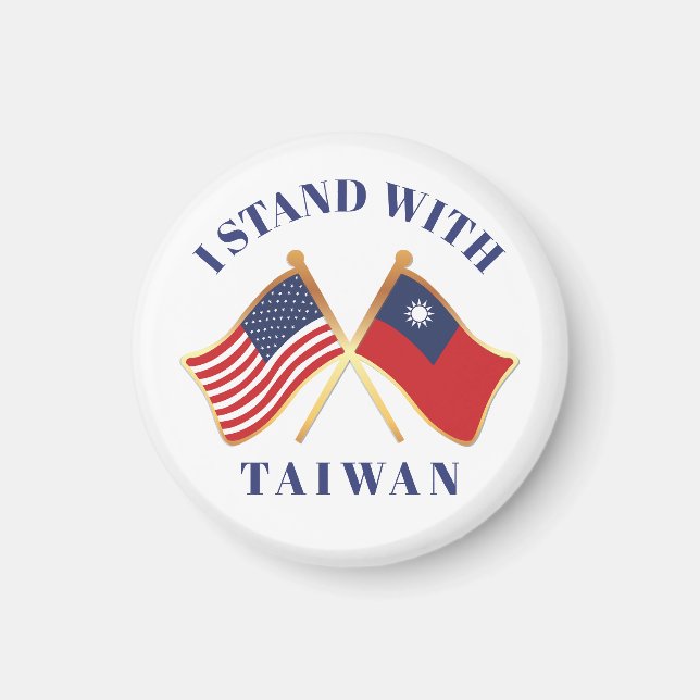 Imã Eu Apoio Taiwan (Frente)