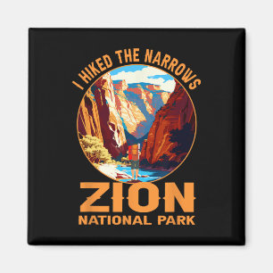Imã Eu Caminhei Os Estreitos Parque Nacional Zion Aven