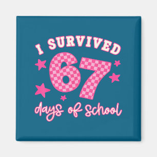 Imã Eu Camisa Sobrevivi 67 Dias Escola Rosa