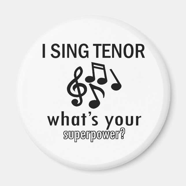 Imã Eu canto Tenor (Frente)
