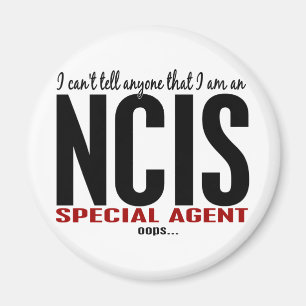 Imã Eu chanfro digo a qualquer um o agente de NCIS
