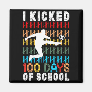 Imã Eu Chutei 100 Dias De Escola Futebol 100º Dias Ens