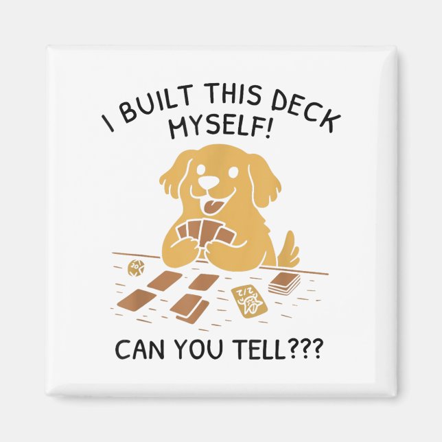 Imã Eu Construí Este Deck Você Consegue Dizer Aos Páss (Frente)