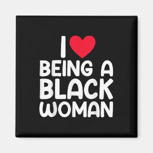 Imã Eu Coração Sendo Uma Mulher Negra Eu Adoro Ser Um 