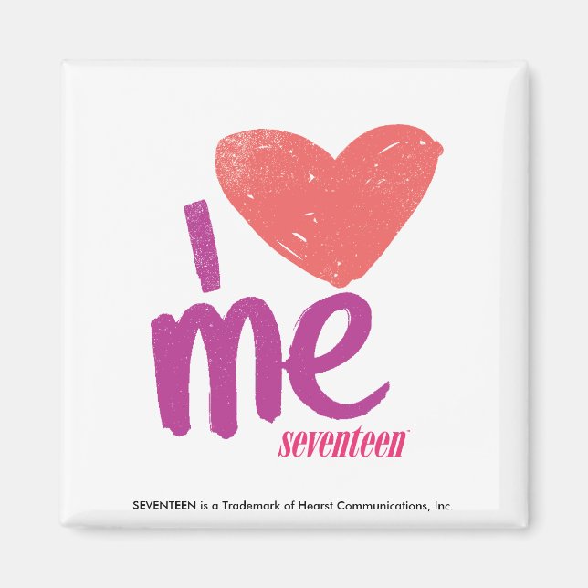 Imã Eu Corto-Me Rosa/Roxo (Frente)