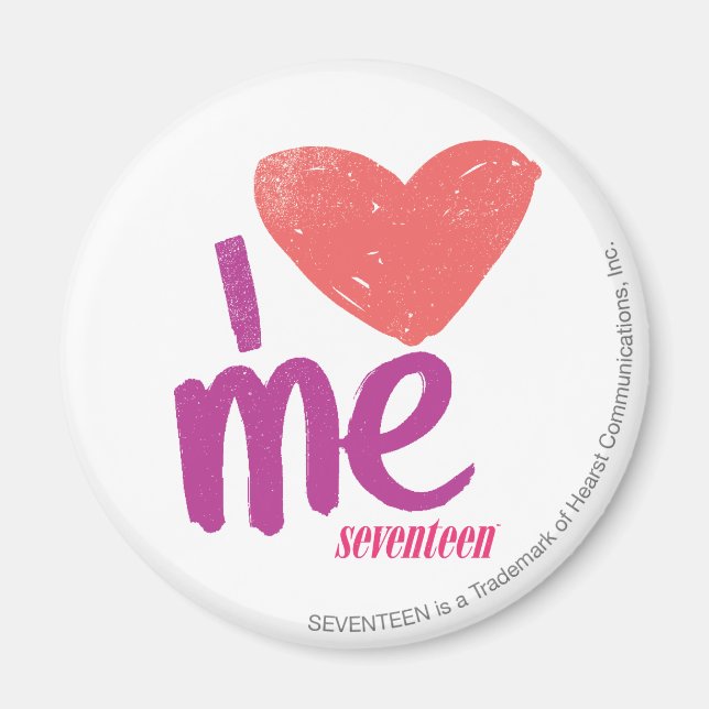 Imã Eu Corto-Me Rosa/Roxo (Frente)