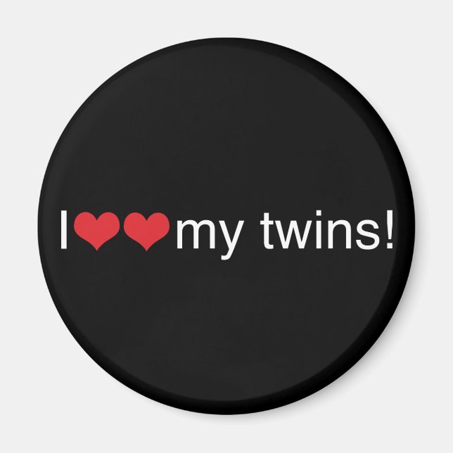 Imã Eu Corto Meus Gêmeos (Frente)