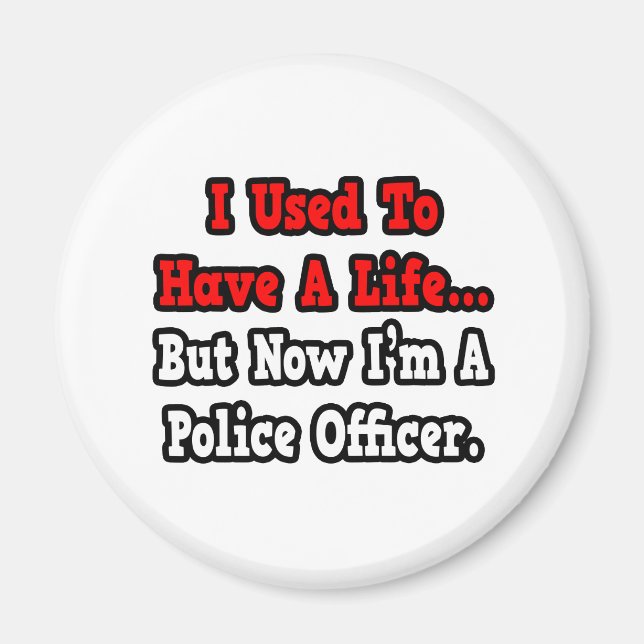 Imã Eu costumava ter um agente da polícia... (Frente)