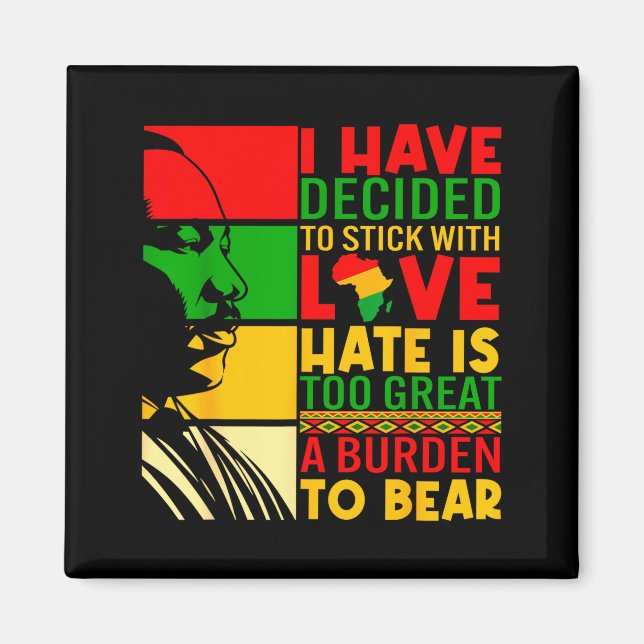Imã Eu Decidi Ficar Com o Amor História Negra Eu (Frente)