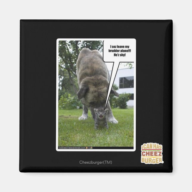 Imã Eu deixo o meu pé sozinho (Frente)