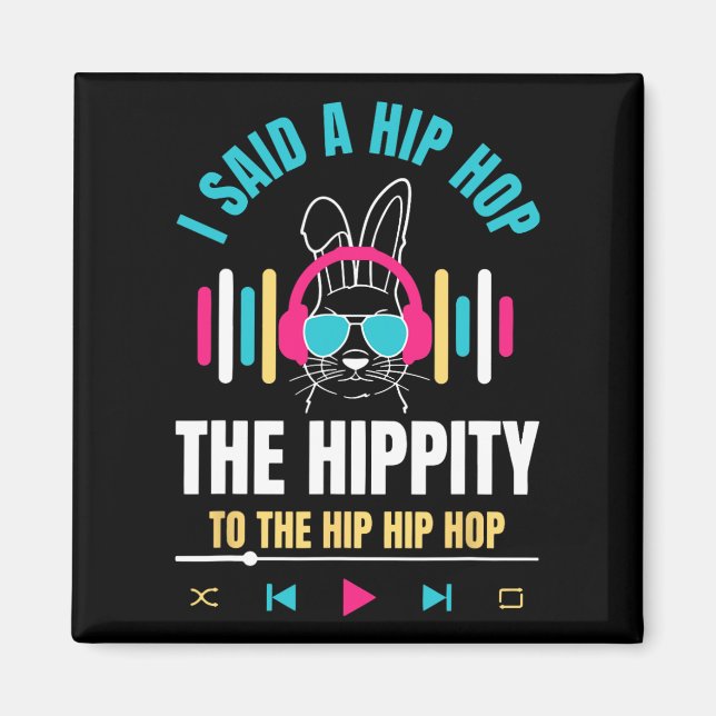 Imã Eu Disse "Hip Hippity" Para Salto "Hip Hop Bunny E (Frente)