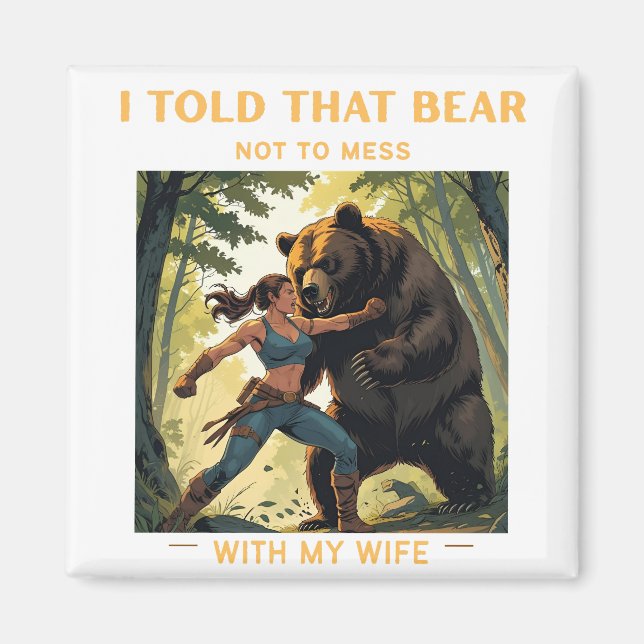 Imã Eu disse que o Urso não se meteu com a minha espos (Frente)