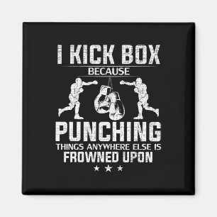Imã Eu dou kickboxing porque socar é mal visto Funny K