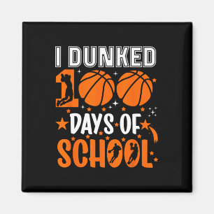 Imã Eu Dunked 100 Dias De Esboço Escolar 100º Dia Ensi