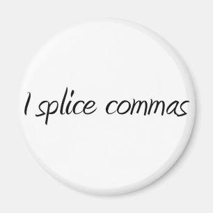 Imã Eu emendo vírgulas