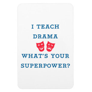 Ímã Eu ensino a drama o que é sua superpotência?