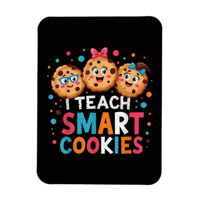 Ímã Eu Ensino Biscoitos Inteligentes Professor de Volt (Vertical)