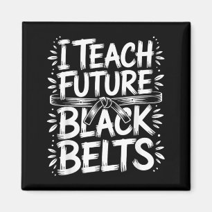 Imã Eu Ensino Futuros Faixas Pretas Instrutor de Taekw