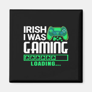 Imã Eu era irlandês jogando Dia do Gamer engraçado de